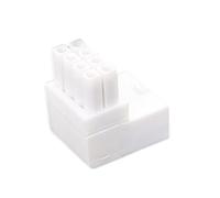 LLHCF 8Pin Female To Male 90 Degree Angled Turning Connectors Power Adapters Elbow Head For Graphics Card GPU