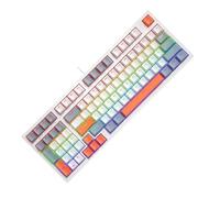 LLHCF 98Key Mechanical Keyboard With LED Lighting Comfortable Feel Keycap For Gamers And Typists In Small Space Keyboard