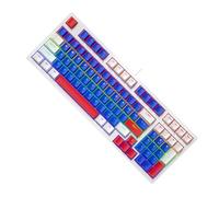 LLHCF 98Key Mechanical Keyboard With LED Lighting Comfortable Feel Keycap For Gamers And Typists In Small Space Keyboard