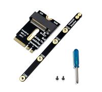LLHCF A+E To NVME Adapter With Bracket PCIE4.0 WIFI Interfaces A+E Key To M Key Risers Card For 2230 2242 2260 2280