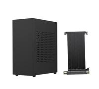 LLHCF A07 HTPC ITX Chassis Game Computer Case USB3.0 Graphics Card RTX2070 PCIE3.0 Cable Aluminum Case