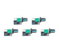 LLHCF Adjustable Fan Speed Controller For 12V Computer Case Fans 4Pin Single Channel Quiet Cooling Performances