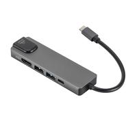 LLHCF Aluminum 8/5 In 1 Type C Hubs With USB A USB C 4K Video Output And Fast Data Transfer For Work And Play