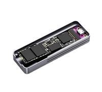 LLHCF Aluminum NVME Solid Disk Enclosure Adapter USB3.2Gen 2 10Gbps To NVME/SATAs Case For Highly Speed Data Transfer