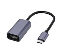 LLHCF Aluminum Type C To 4K 3840x2160P Video Adapter For Effortless Big Screen Display On Televisions And Projectors