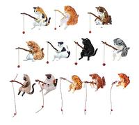 LLHCF Aquariums Decorations Fishing Figurine Fishtanks Landscape Tabletop Decor AquaticFish Shrimp Safe Sculpture Ornament Fish Tanks Ornament