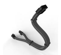 LLHCF ATX12V CPU Power Cable Extension Sleeved Power Cable 8Pin CPU Power Extension Cable For Enhances Compatibility 300mm