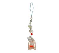 LLHCF Beaded Chain With Fish Pendant Fashion Cellphone Rope Phone Lanyard Jewelry For Teens Girls Decoration