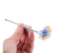 LLHCF Betta Fish Training Wand Betta Starter Kits Resin Training Stick NaturalHabitat Fishtank Tail Wand Aquariums Decor Aquariums Decoration Fish Equipment Resin Decoration