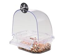 LLHCF Bird Feeder For Budgerigar Parrot Finches Parakeet Food Container Food Grade