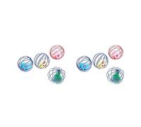 LLHCF Caged Wire Cage Rolling With Plush Mice For Interactive Funny For Cats And Kitten Random Colors And Mice
