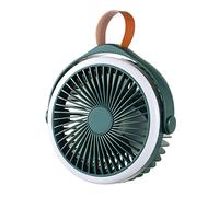 LLHCF Camping Fan 4 Speeds Hanging Fan With LED 2400mAh Rechargeable Ceiling Fan For Boys Girls Outdoor Workout