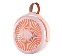 LLHCF Camping Fan 4 Speeds Hanging Fan With LED 2400mAh Rechargeable Ceiling Fan For Boys Girls Outdoor Workout