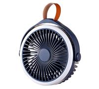 LLHCF Camping Fan 4 Speeds Hanging Fan With LED 2400mAh Rechargeable Ceiling Fan For Boys Girls Outdoor Workout