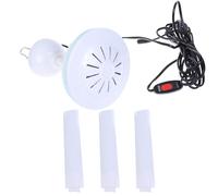 LLHCF Ceiling Fan 3Leaves Hanging Camping Fan For Tents And Motor Homes 35inch 12V 20W