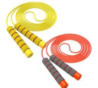 LLHCF Child Friendly Jump Rope With Comfortable Foams Grip Portable Kids Jump For Various Ages Aerobic Exercise