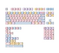 LLHCF Colorful Keycaps Candy Bear Theme 131Keys Customization For Mechanical Keyboards Switches Keycap Set