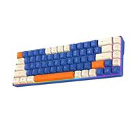 LLHCF Compactly Mechanical Keyboard 68Keys Wire Keyboard With LED Backlighting And Durability Build High Performances