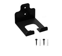 LLHCF Compactly Wall Mount Power Tool Holder Durability Metal Frame Design Trimmer Rack For Grass Whackers Chainsaws Garage Organization Space Saving Power Tool Hanger