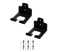 LLHCF Compactly Wall Mount Power Tool Holder Durability Metal Frame Design Trimmer Rack For Grass Whackers Chainsaws Garage Organization Space Saving Power Tool Hanger
