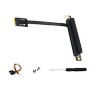 LLHCF Computer Interfaces Adapter 25cm A+E Key NGFFs To PCIE 16X 270 Degree Extension Cable