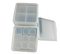 LLHCF Crystal Epoxy Silicone Jewelry Box Mold Stackable Resin Molds Lipstick Storage Box Molds Set Multislot Organizers