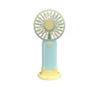 LLHCF Desk Fan Handheld Fan Quiet Air-Circulators Fan Design Small Desk Fan Powerful Fan For Staying Comfortable