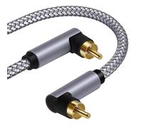 LLHCF Digital Coaxial Cable 1/2/5m Male To Male Subwoofer Cable For Amplifiers Systems Home Theater Noise Reductions