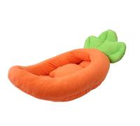 LLHCF Dog Bed Stylish Carrot Nest For Small Puppy Kitten Cartoon Basket Pet Bed Detachable Cushion For Household