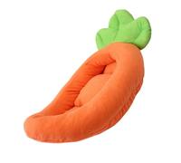 LLHCF Dog Bed Stylish Carrot Nest For Small Puppy Kitten Cartoon Basket Pet Bed Detachable Cushion For Household