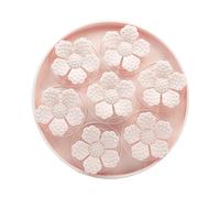 LLHCF Dog Treat Dispensing Snuffle Toy Silicone Chew Toy For Puppies Teething Soft Flower Toy For Small Dogs