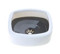 LLHCF Dogs Water Bowl Machine Carried Floating Bowl Water Bowl Slowing Water Feeder Dispenser Anti-overflow Pet Fountain