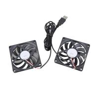 LLHCF Double 80mm USB 5VDC 0.21A Cooling Fan 1900PRM For Printers And PC CPU With Quiet Oil Bearing Operations Cooling Fan For Networking Equipment