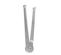 LLHCF Double Hook Grinder Wrench High-Strength Steel Dual-Size Stamped for Automotive & Industrial Sturdy Stamped Steel Wrench