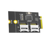 LLHCF Double Memory Card To Key B Adapter Board 3042 3052 USB Bus Memory Card Controller Card