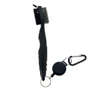 LLHCF Double Sided Golfs Club Cleaning Tool Brush With Carabiner Grooves Cleaner Golfs Brush Practical Golfs Putters Cleaner Practical Putters Cleaner