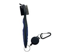 LLHCF Double Sided Golfs Club Cleaning Tool Brush With Carabiner Grooves Cleaner Golfs Brush Practical Golfs Putters Cleaner Practical Putters Cleaner