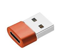 LLHCF Durability Metal Type C Female To USB Male Adapter Fast Charging Highly Speed Data Transfer Compactly &Wide Compatibility Metal USB C Adapter