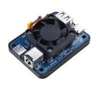 LLHCF Efficient 5V5A PD Power Module For RPi 5 Wide Input Multi Interfaces Two Input Two Output