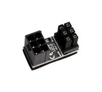 LLHCF Efficient PCIe 8Pin 180 Degree Power Connector Adapter For Streamlined Graphics Card Installation PC Build Accessory