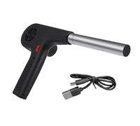 LLHCF Electric BBQ Fan Air Blower For Outdoor Camping Barbecue Handheld Ventilator Grill Cooking Fan Blower