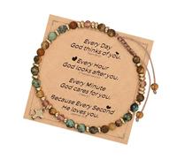 LLHCF Elegant Adherent Meet Plan Bangle Permanent Mixed Substance Jewelry for Spiritual Instances and Special Incidents Gifts for Women in Faith Community