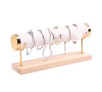 LLHCF Elegant Solid Wood Jewelry Display Stand Wood Jewelry Rack Watch Display Holder Wood