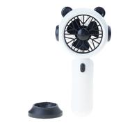 LLHCF Fan Handheld Fan USB Rechargeable Small AA Battery Operated With 3 Speed Of Cool For Travel