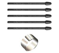LLHCF Felt Tip Refills With Pen Clip For Remarkable Screen Pen Tips 5Piece Set For Writing And Sketching Tablets