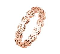LLHCF Five Emperors Coin Rings Men And Women Thai Silver Retro Ethnic Styles Indexes Fingers Rings Jewelry US Size 5-11 Wufu Copper Coin