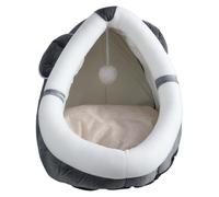 LLHCF For Cat Pet Dog Warm House Cave Pets Tent Beds Cave Indoor Cozy Puppy Kitten Supplies Washable Beds