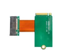 LLHCF For Go Transfer Board 90 Degrees M.2 NVMe Hard Drive Transfer Card 2240 To 2280 Hard Drive Adapter
