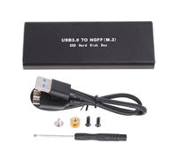 LLHCF For M.2 To USB 3.1 SSD Enclosure Aluminum USB 3.1 Gen 1 Type C To B For Key For M.2 SSD 10Gbps External Hard Drive