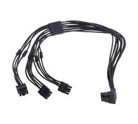 LLHCF For RTX40 Series Graphics Card 3x 4x 8Pin Male To 12VHPWR PCIE5.0 16Pin ATX3.0 600W Power Supply Cord 50CM 60CM 70CM